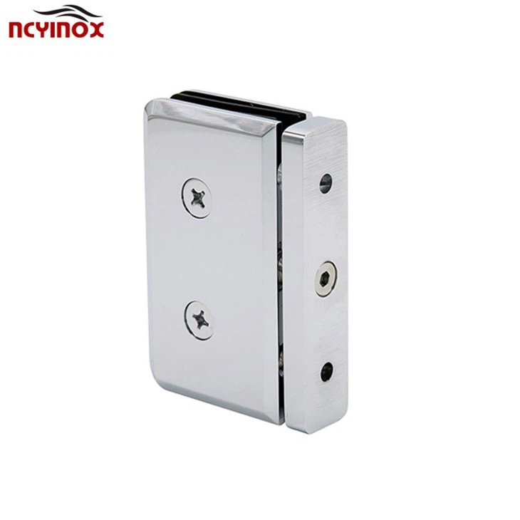 Full Brass Glass To Wall 90 Degree Shower Door Pivot Hinge